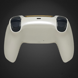 Pearlescent White & Gold Themed PS5 Custom Dualsense Controller