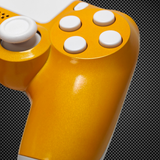 Pearlescent Orange Themed Official PS4 Controller V2 Custom