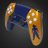 Dragonball Z Goku Themed PS5 Custom Dualsense Controller