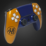 Dragonball Z Goku Themed PS5 Custom Dualsense Controller