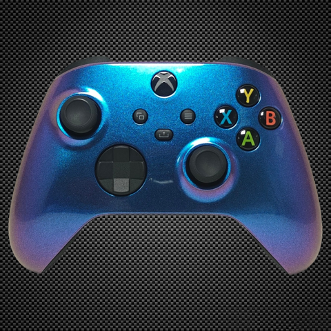 Chameleon Blue & Purple Themed Xbox Series X/S Custom Controller