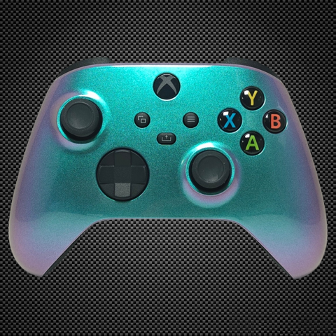 Chameleon Green & Purple Themed Xbox Series X/S Custom Controller