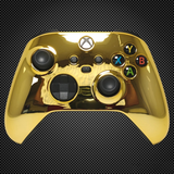 Chrome Gold Themed Xbox Series X/S Custom Controller