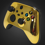 Chrome Gold Themed Xbox Series X/S Custom Controller