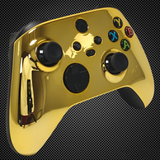 Chrome Gold Themed Xbox Series X/S Custom Controller