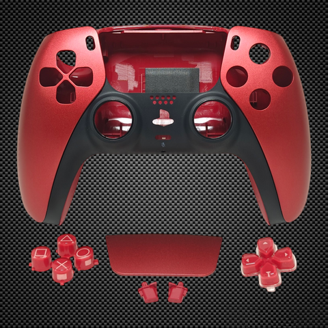 Official Volcanic Red PS5 Controller Full Shell BDM-030