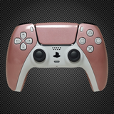 Pink Rose Gold Themed PS5 Custom Dualsense Controller