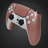 Pink Rose Gold Themed PS5 Custom Dualsense Controller