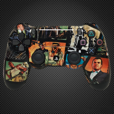 GTA 5 Themed Official PS4 Controller V2 Custom