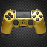 Metallic Gold Themed Official PS4 Controller V2 Custom