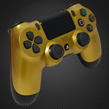 Metallic Gold Themed Official PS4 Controller V2 Custom