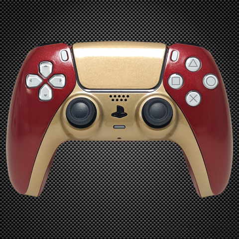 Ironman Themed PS5 Custom Dualsense Controller