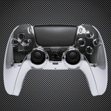 Chrome Silver Edition PS5 Custom Dualsense Controller